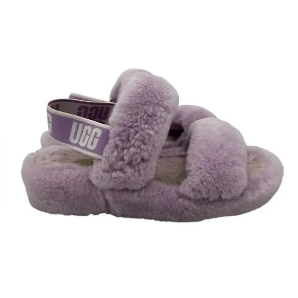 UGG Oh Yeah Fluff Slides Slipper Sandals 6 - Picture 3 of 11